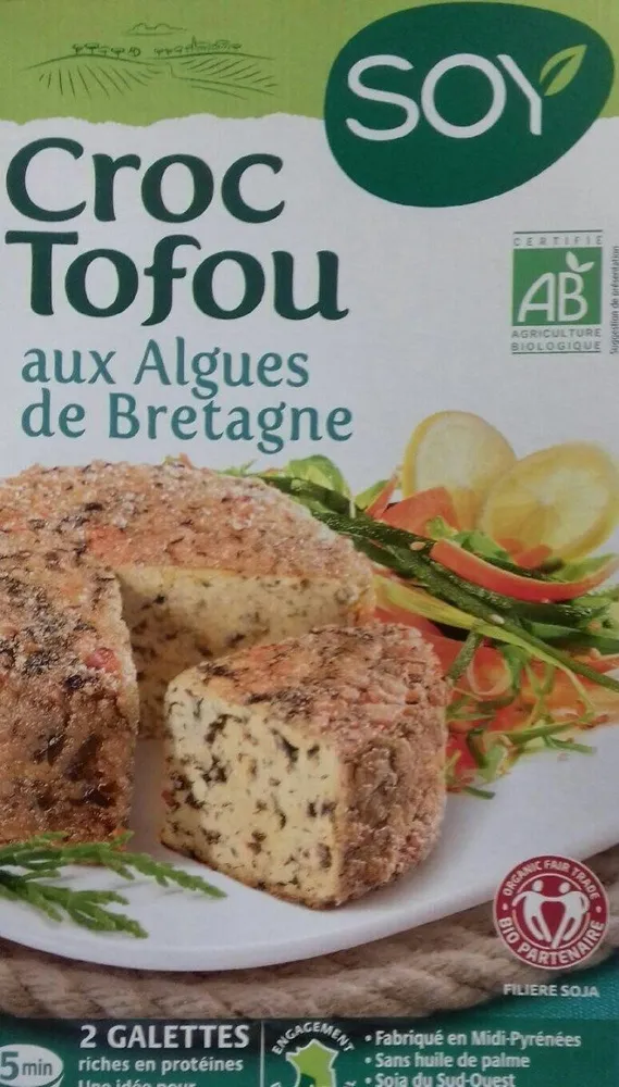 Croc Tofou aux algues de Bretagne