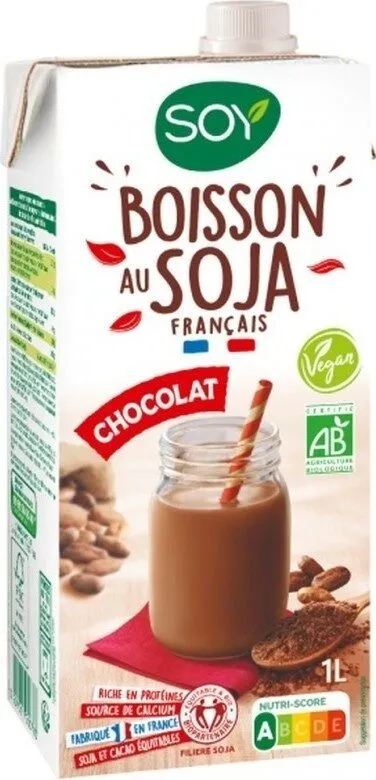 Boisson bio soja chocolat