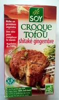Croque Tofu Shitaké Gingembre