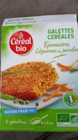 Galettes céréales Epeautre Légumes du Jardin