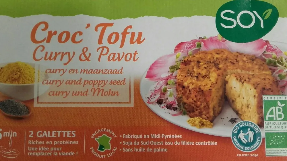 Croc Tofu Curry Pavot