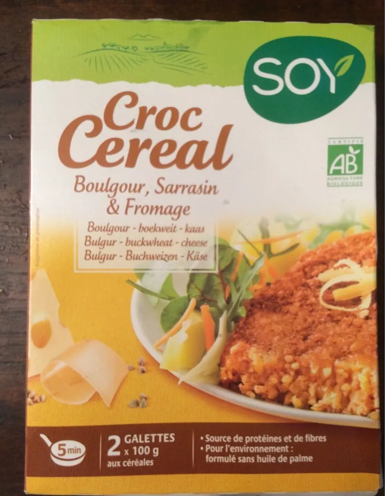 Croc' Cereal Sarrasin Fromage