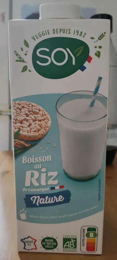 Riz complet de Camargue - Boisson Nature