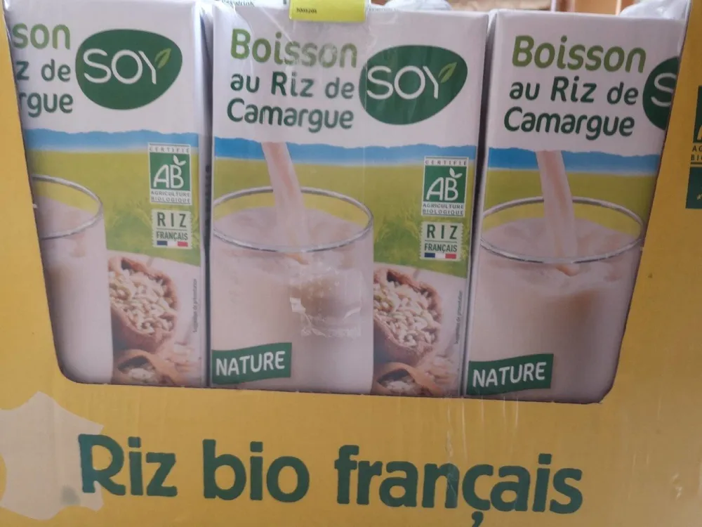 Boisson de riz de camargue