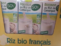 Boisson de riz de camargue