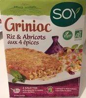Grinioc boulgour de riz, fruits secs et 4 épices