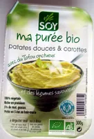 Purée bio patates douces et carottes