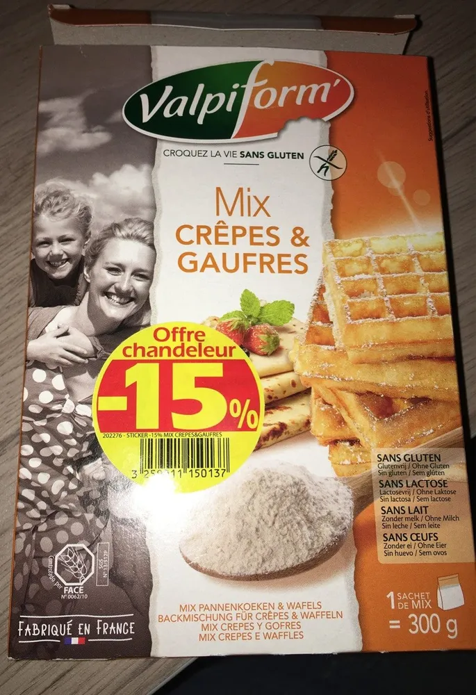 Mix Crepes Et Gaufres