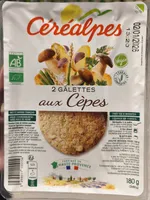 Galettes aux cèpes