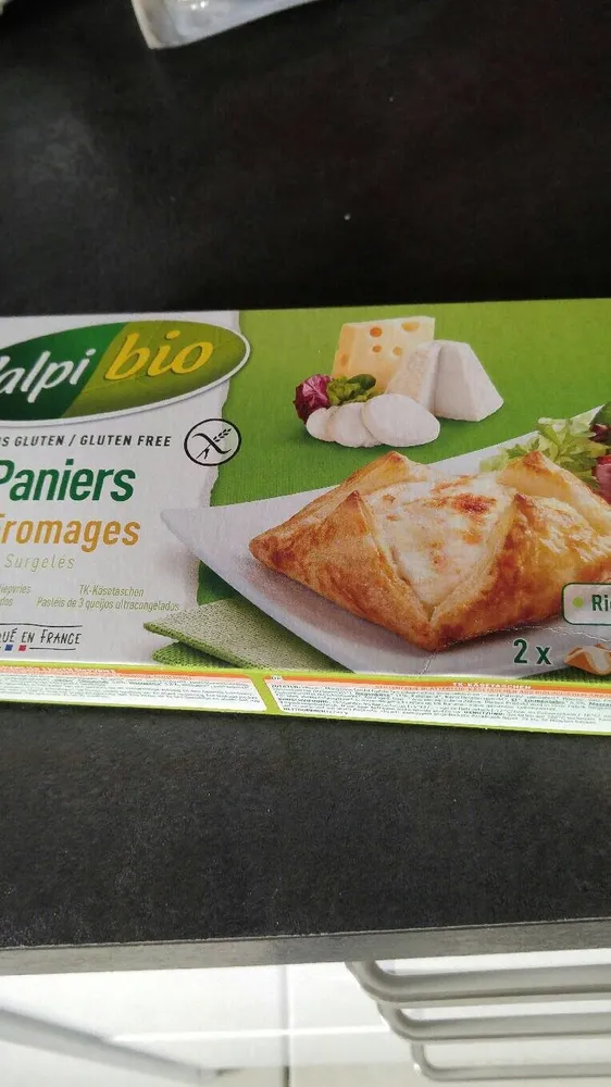 Paniers 3 Fromages Surgeles Sans Gluten
