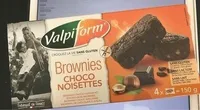 Brownie choco aux noisettes