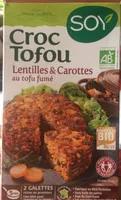 Croc Tofou Lentilles carottes