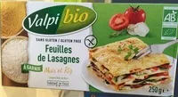 Feuille de Lasagnes Maïs et Riz