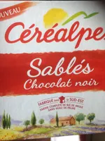 Sablés chocolat noir