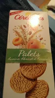 Palets avoine, abricot et amande