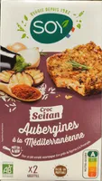 Croc' Seitan Aubergines à la Méditerranéenne
