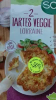 Tartes veggie  Lorraine