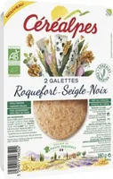 Galette Roquefort Seigle Noix