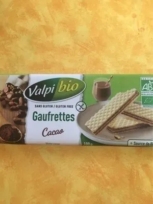 Gaufrettes Cacao sans gluten