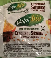 Croquant sésame chocolat orange