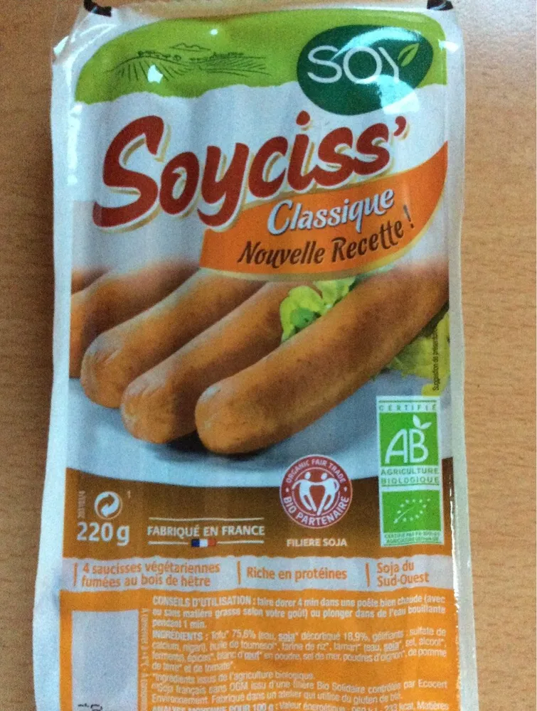 Soyciss' Classique au tofu