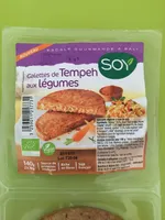 Galettes de Tempeh aux légumes
