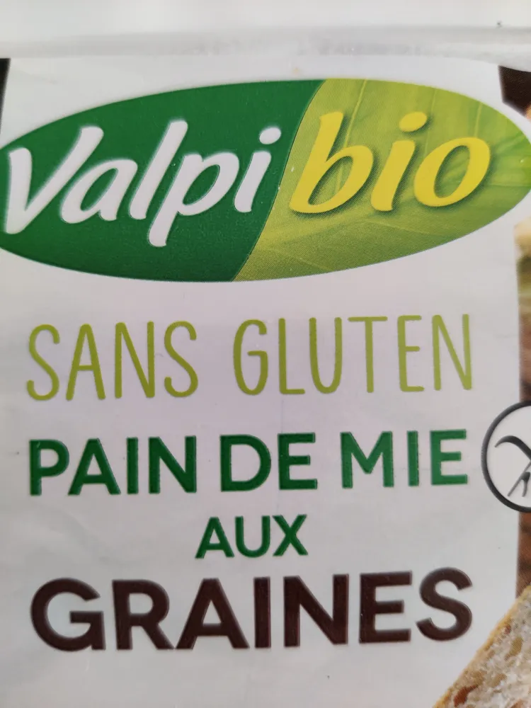 Pain de mie sans gluten aux graines