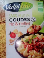 Coudes Riz & Millet Sans Gluten