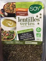 Lentilles vertes SOY 220g