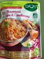 Riz Basmati et Soja à lindienne