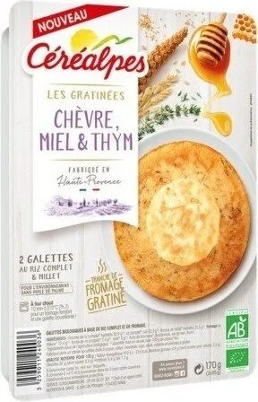 Les gratinées chèvre, miel & thym