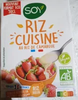 Riz de cuisine au riz de Camargue
