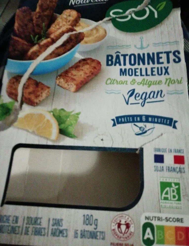 Bâtonnets moelleux