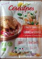 Palets céréales graines de courge