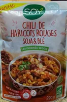 Chili de haricots rouges soja & blé