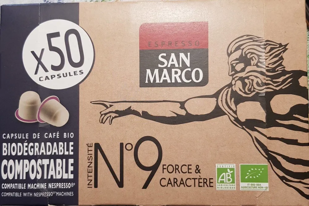 Capsule de café biodégradable compostable