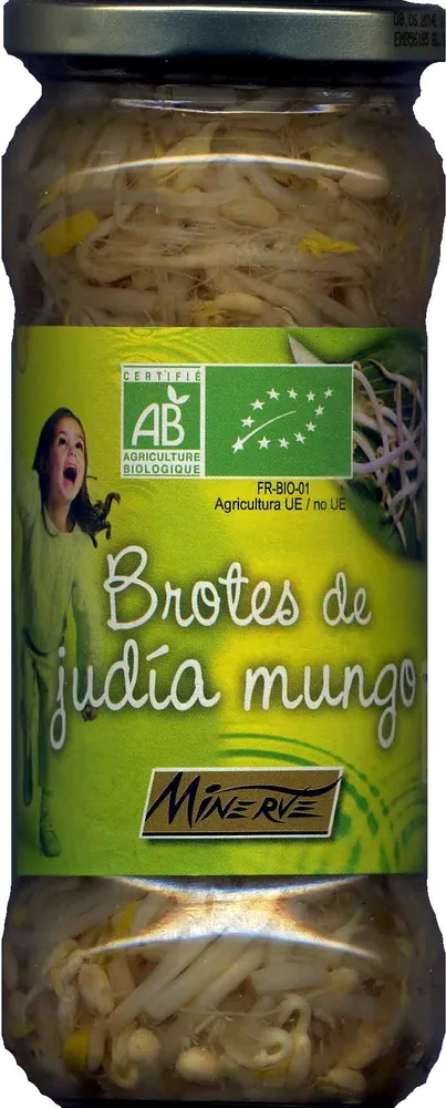 Brotes de judía mungo en conserva ecológicas "Minerve"