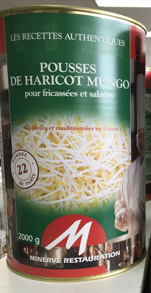 Pousses de Haricot Mungo pour fricassées et salades