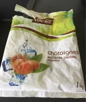Châtaignes entières pelées surgelées