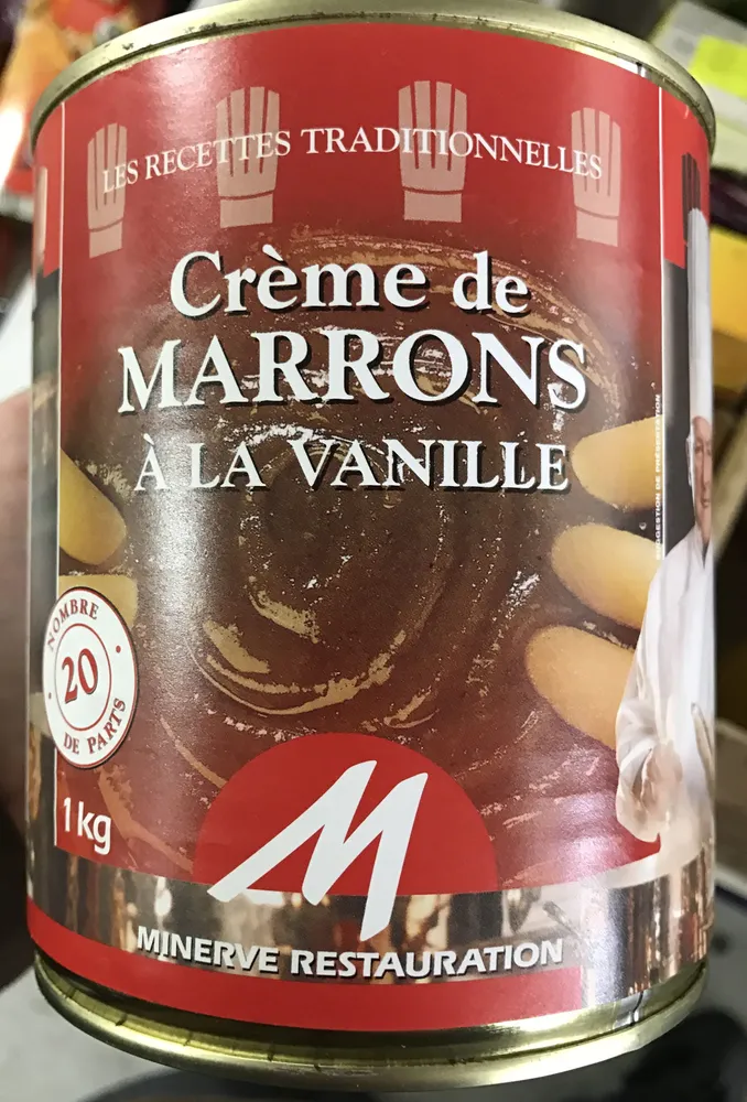 Crème de marrons à la vanille