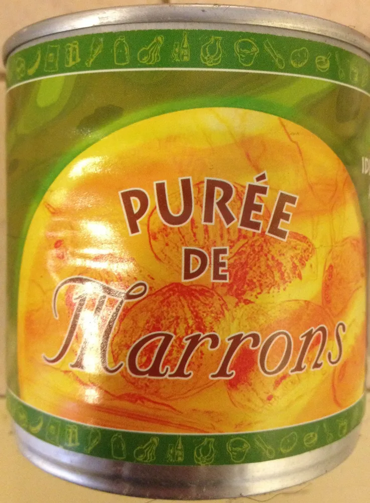 Purée de marrons