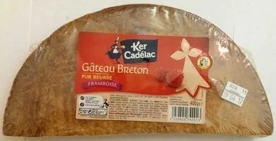 Gâteau Breton pur beurre, framboise