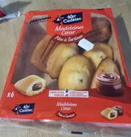 Madeleines cœur.ker cadelac