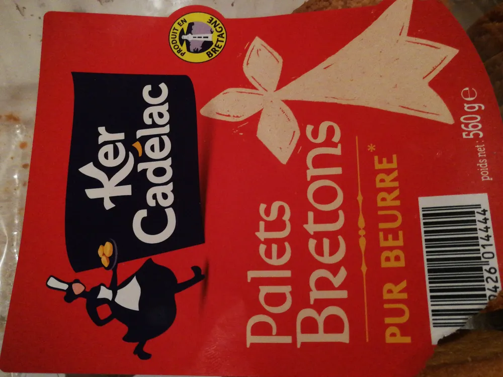Ker Cadelac Palets Breton Barquette