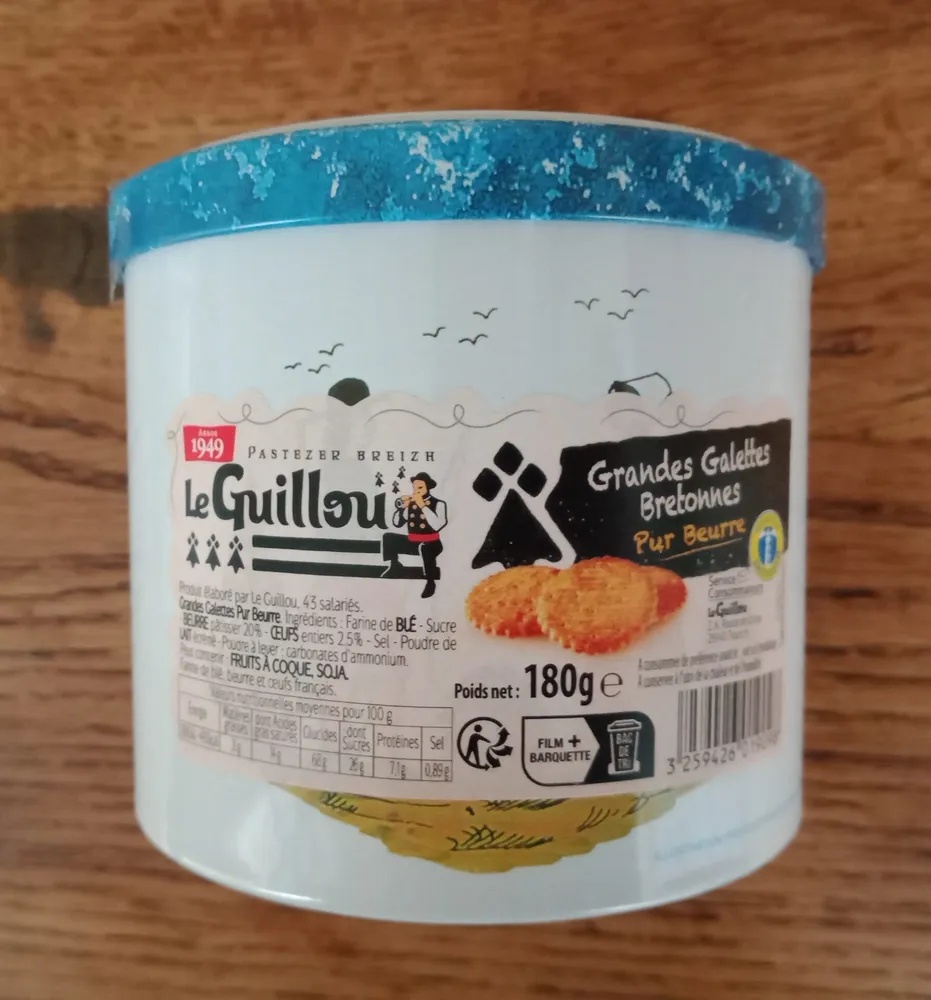 Galettes bretonnes pur beurre