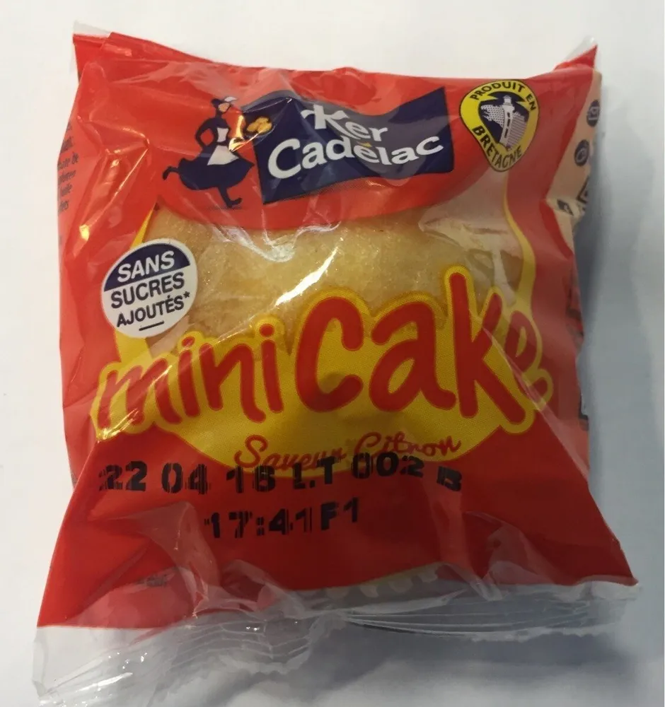 Kercadelac mini cake saveur citron