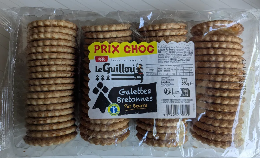 Galettes Bretonnes pur beurre