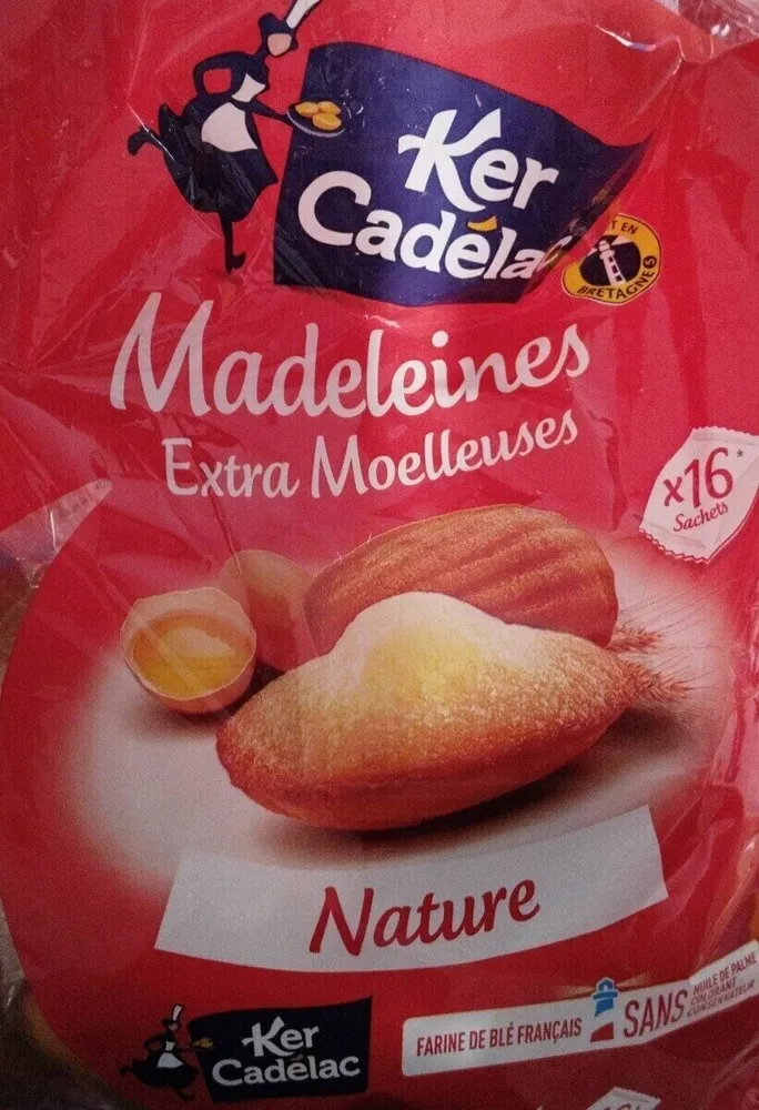 Madeleines Extra Moelleuses Nature