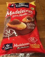 Madeleines Extra Moelleuses Marbrées Chocolat