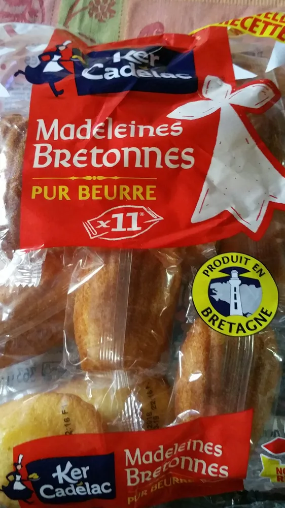 Madeleines Bretonnes Pur Beurre